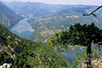 Поглед на дринско језеро Перућац са Таре (Фото: Миодраг Грубачки)